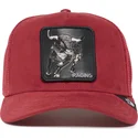 mutsid-kumer-punane-snapback-raging-the-suede-rager-the-farm-goorin-bros