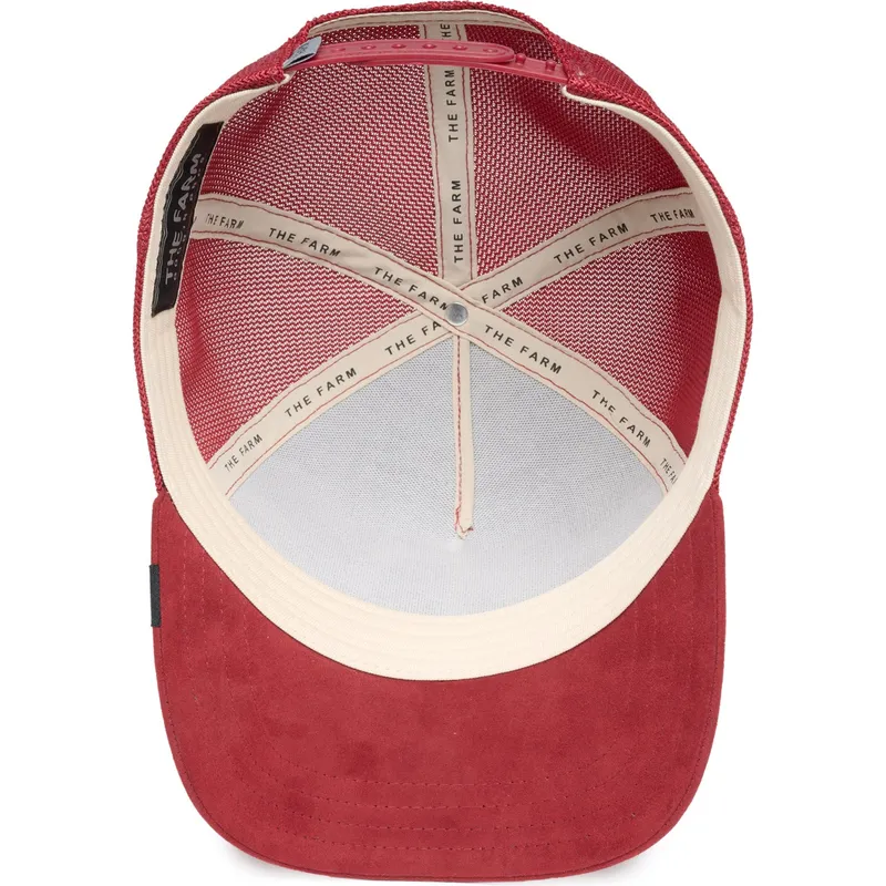 mutsid-kumer-punane-snapback-raging-the-suede-rager-the-farm-goorin-bros