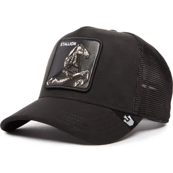 Goorin Bros. Horse The Suede Stallion Blacked Out The Farm Black Trucker Hat