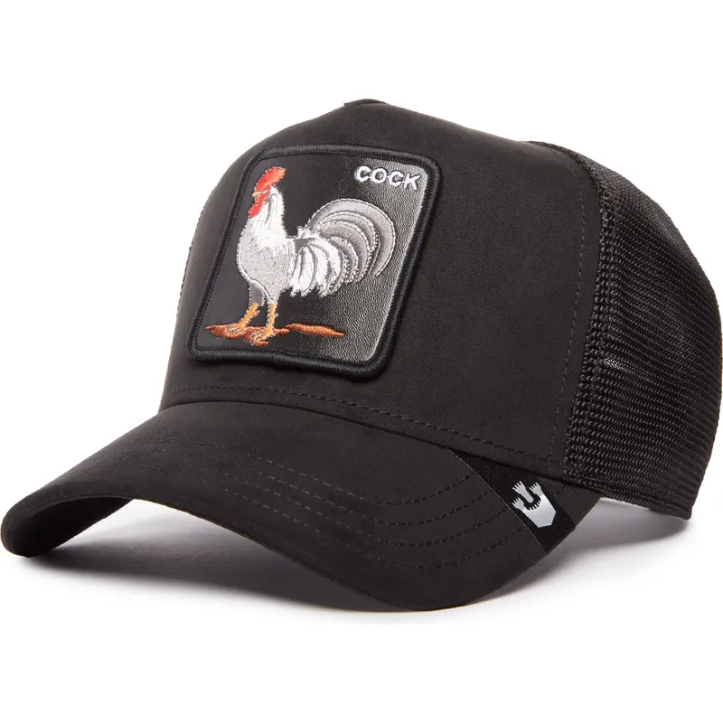 mutsid-kumer-must-snapback-cock-the-suede-rooster-blacked-out-the-farm-goorin-bros