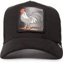 mutsid-kumer-must-snapback-cock-the-suede-rooster-blacked-out-the-farm-goorin-bros