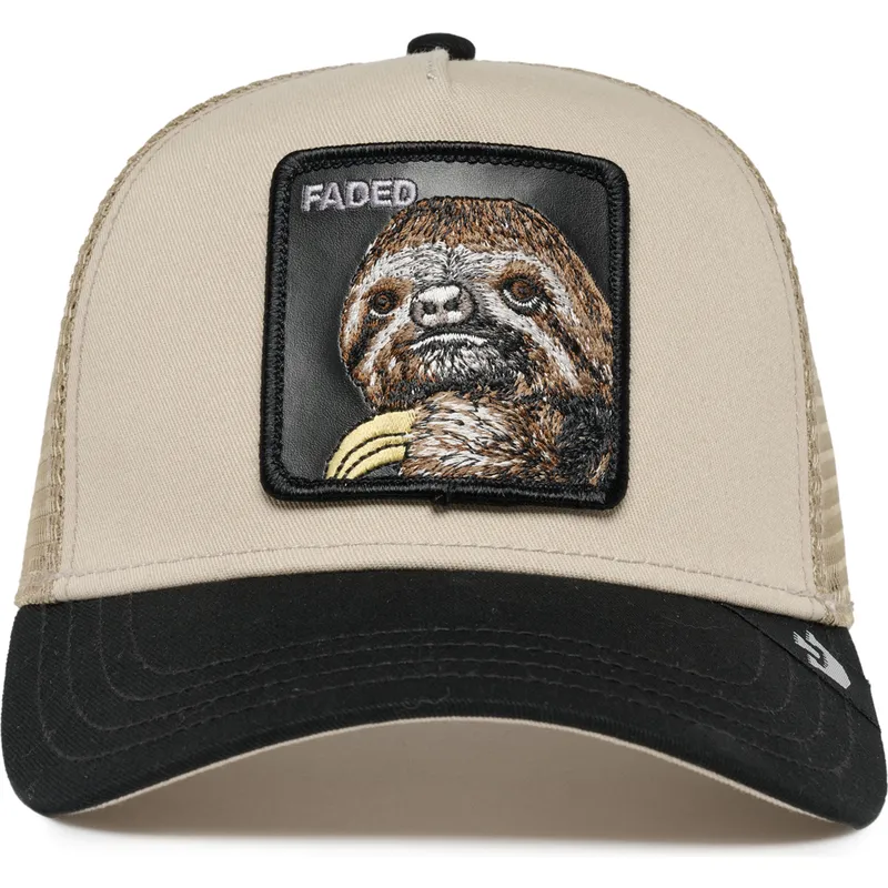 mutsid-kumer-beez-snapback-the-faded-sloth-eco-brutalism-the-farm-goorin-bros