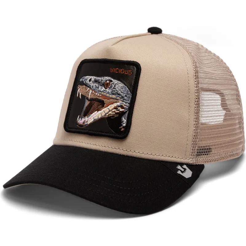 mutsid-kumer-beez-snapback-the-vicious-snake-eco-brutalism-the-farm-goorin-bros