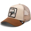 mutsid-kumer-pruun-snapback-the-deadliest-scorpion-eco-brutalism-the-farm-goorin-bros