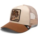 mutsid-kumer-pruun-snapback-warrior-cheetah-big-cats-the-farm-goorin-bros