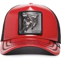 mutsid-kumer-punane-snapback-raging-pamplona-puff-patent-the-farm-goorin-bros