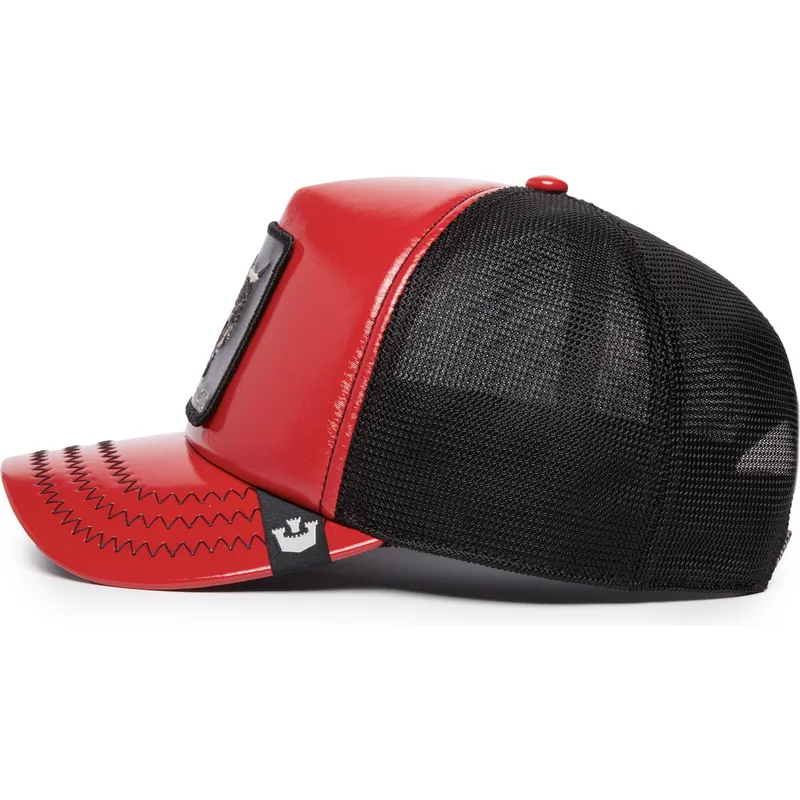 mutsid-kumer-punane-snapback-raging-pamplona-puff-patent-the-farm-goorin-bros mutsid-kumer-punane-snapback-raging-pamplona-puff-patent-the-farm-goorin-bros