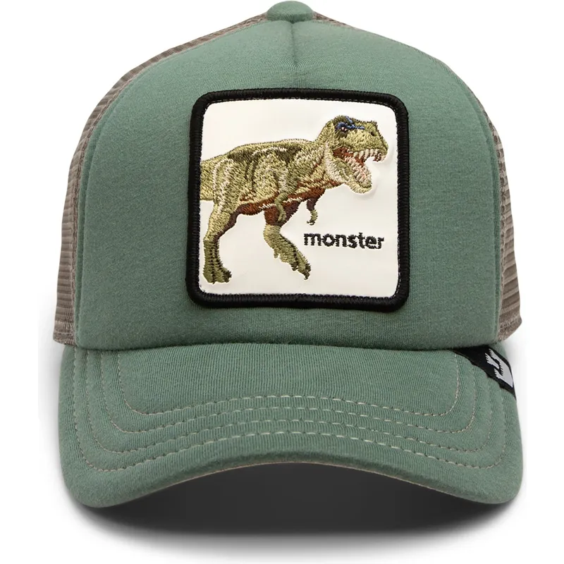 mutsid-kumer-roheline-snapback-lastele-monster-little-tyrant-extinct-the-farm-goorin-bros
