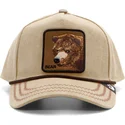 mutsid-kumer-pruun-snapback-bear-bare-duck-canvas-the-farm-goorin-bros
