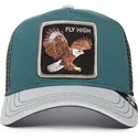 mutsid-kumer-roheline-snapback-fly-high-eagle-fan-the-farm-goorin-bros