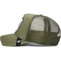 mutsid-kumer-roheline-snapback-raging-road-rage-truckin-the-farm-goorin-bros