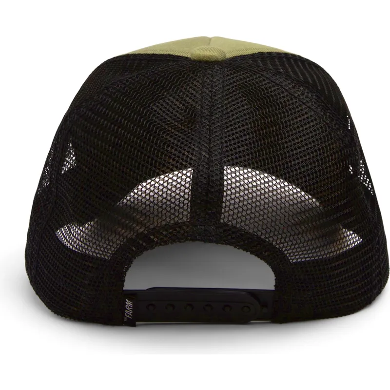 mutsid-kumer-roheline-snapback-lastele-sable-fierce-cat-teefs-extinct-the-farm-goorin-bros