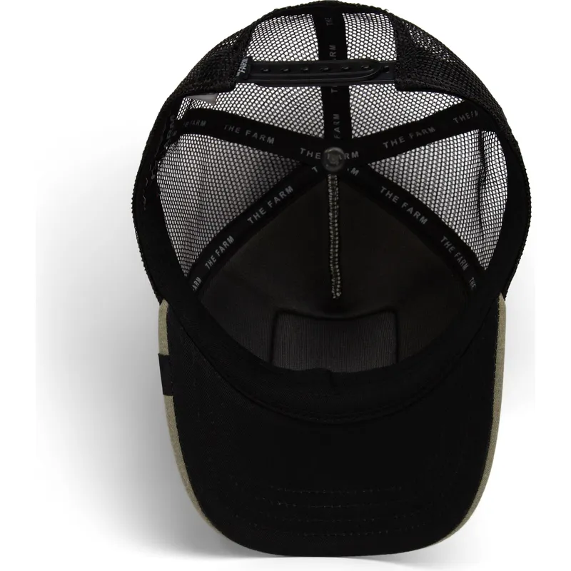 mutsid-kumer-roheline-snapback-lastele-sable-fierce-cat-teefs-extinct-the-farm-goorin-bros