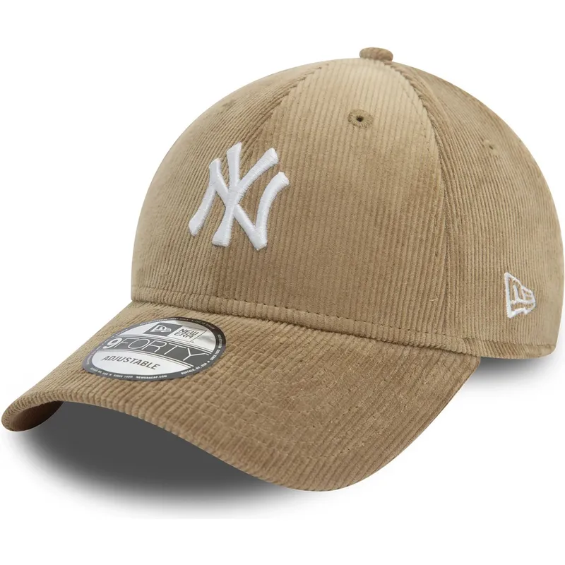 mutsid-kumer-beez-reguleeritav-9forty-cord-new-york-yankees-mlb-new-era