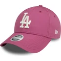 mutsid-kumer-roosa-reguleeritav-9forty-league-essential-los-angeles-dodgers-mlb-new-era