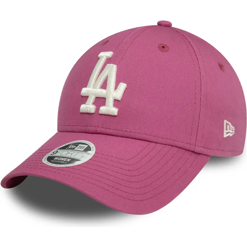 mutsid-kumer-roosa-reguleeritav-9forty-league-essential-los-angeles-dodgers-mlb-new-era