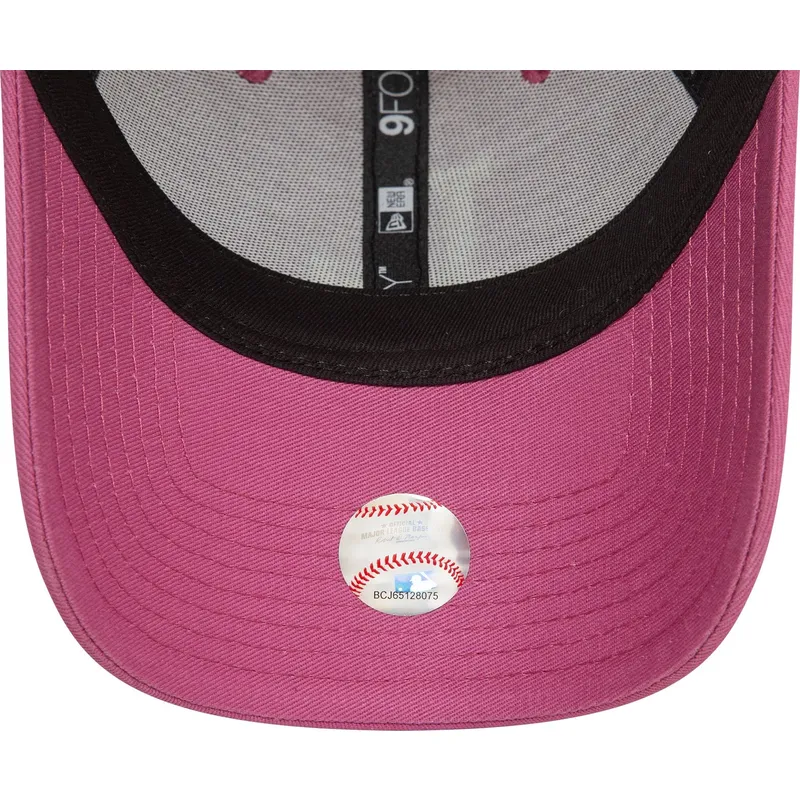 mutsid-kumer-roosa-reguleeritav-9forty-league-essential-los-angeles-dodgers-mlb-new-era