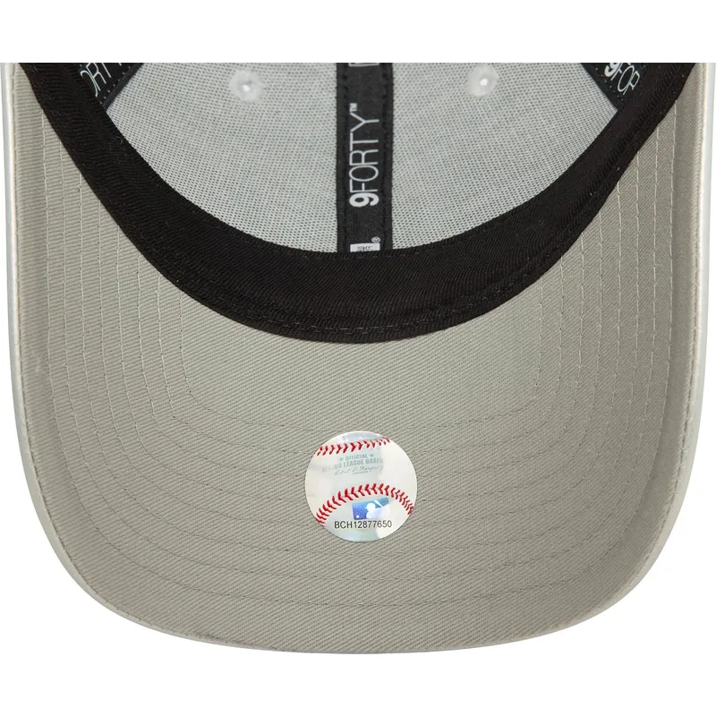 mutsid-kumer-hall-reguleeritav-plateada-plateado-9forty-midi-pu-new-york-yankees-mlb-new-era