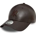 mutsid-kumer-pruun-reguleeritav-9forty-midi-pu-new-york-yankees-mlb-new-era