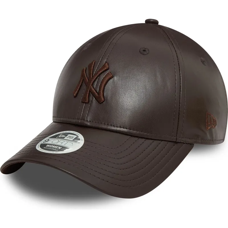 mutsid-kumer-pruun-reguleeritav-9forty-midi-pu-new-york-yankees-mlb-new-era