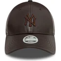 mutsid-kumer-pruun-reguleeritav-9forty-midi-pu-new-york-yankees-mlb-new-era