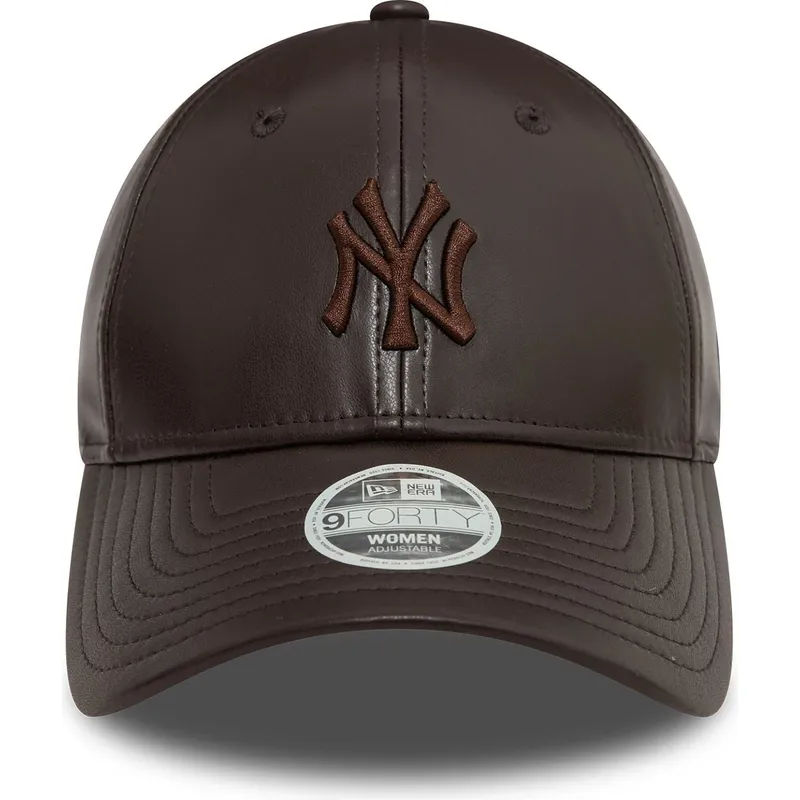 mutsid-kumer-pruun-reguleeritav-9forty-midi-pu-new-york-yankees-mlb-new-era
