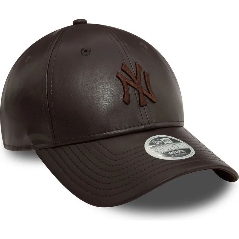 mutsid-kumer-pruun-reguleeritav-9forty-midi-pu-new-york-yankees-mlb-new-era