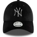 mutsid-kumer-must-reguleeritav-9forty-velour-diamante-new-york-yankees-mlb-new-era