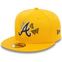 mutsid-lame-kollane-liibuv-59fifty-icon-atlanta-braves-mlb-new-era