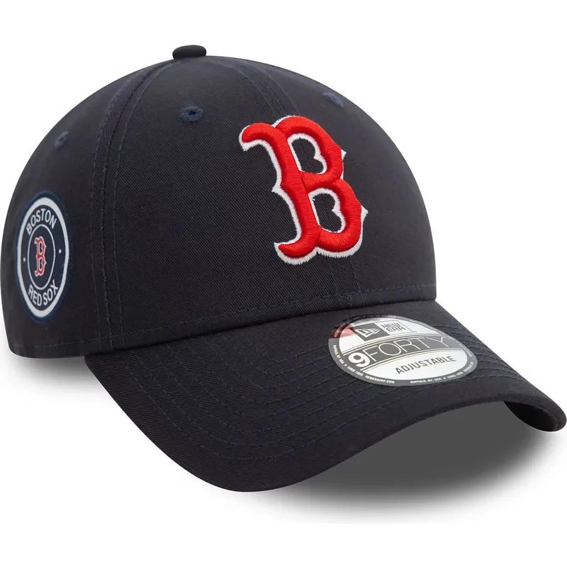 mutsid-kumer-meresinine-reguleeritav-9forty-side-patch-boston-red-sox-mlb-new-era