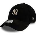 mutsid-kumer-must-reguleeritav-9forty-cord-new-york-yankees-mlb-new-era