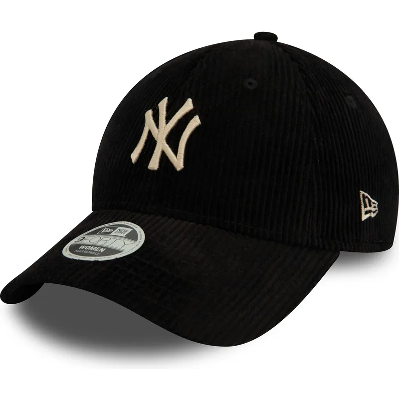 mutsid-kumer-must-reguleeritav-9forty-cord-new-york-yankees-mlb-new-era