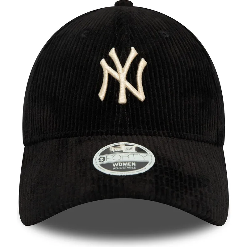 mutsid-kumer-must-reguleeritav-9forty-cord-new-york-yankees-mlb-new-era