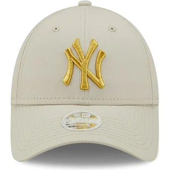 Mütsid kumer beež reguleeritav rihm dorado 9FORTY Metallic New York Yankees MLB New Era