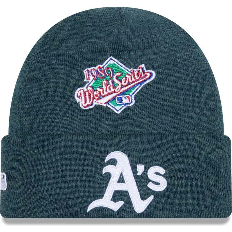 mutsid-roheline-world-series-balaclava-oakland-athletics-mlb-new-era