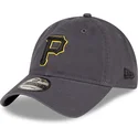 new-era-curved-brim-9twenty-core-classic-pittsburgh-pirates-mlb-grey-adjustable-cap