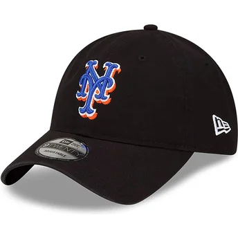 Cap kumer black adjustable strap 9TWENTY Core Classic New York Mets MLB New Era