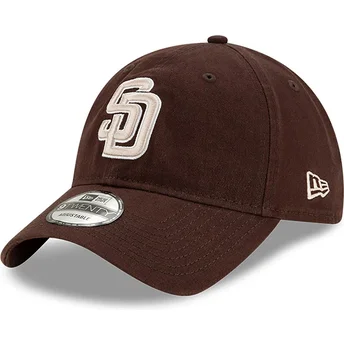 Mütsid kumer pruun reguleeritav 9TWENTY Core Classic San Diego Padres MLB New Era