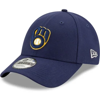 Cap kumer navy blue adjustable strap 9FORTY The League Milwaukee Brewers MLB New Era