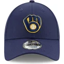 mutsid-kumer-meresinine-reguleeritav-9forty-the-league-milwaukee-brewers-mlb-new-era