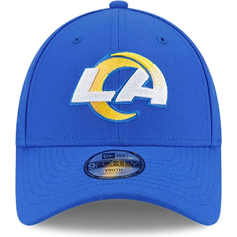 cap-kumer-blue-adjustable-strap-lastele-9forty-the-league-los-angeles-rams-nfl-new-era