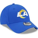 cap-kumer-blue-adjustable-strap-lastele-9forty-the-league-los-angeles-rams-nfl-new-era