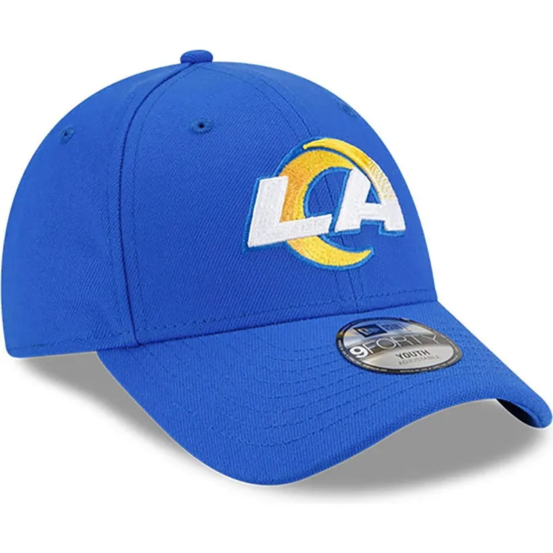 cap-kumer-blue-adjustable-strap-lastele-9forty-the-league-los-angeles-rams-nfl-new-era