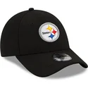 cap-kumer-black-adjustable-strap-lastele-9forty-the-league-pittsburgh-steelers-nfl-new-era