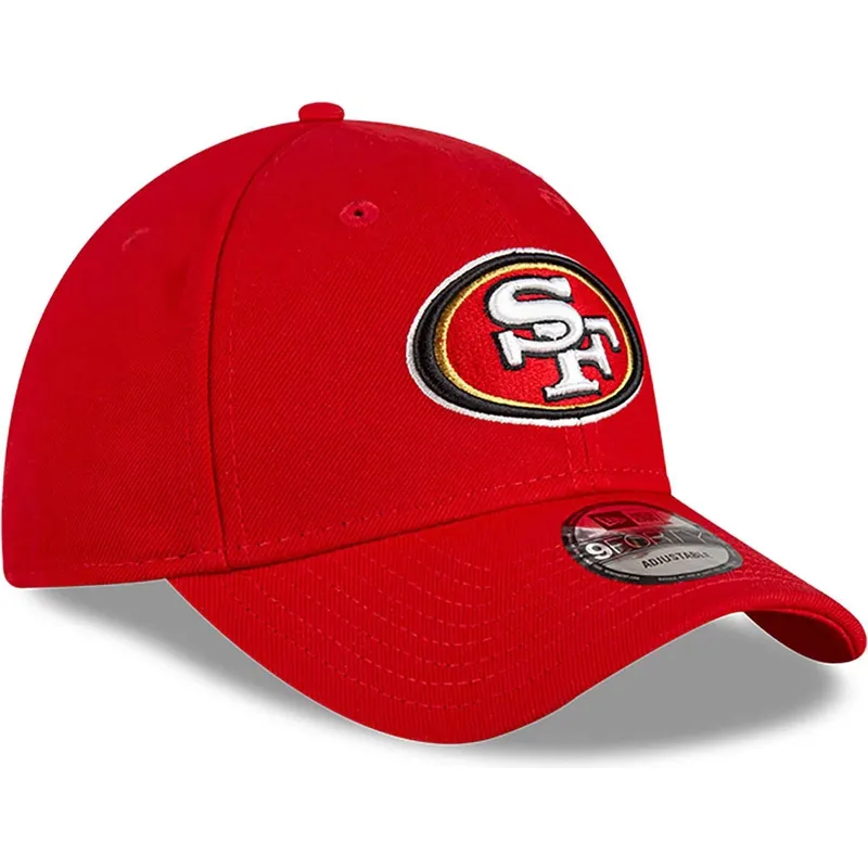 mutsid-kumer-punane-reguleeritav-9forty-the-league-team-colour-san-francisco-49ers-nfl-new-era