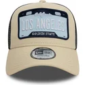 mutsid-kumer-beez-snapback-a-frame-license-plate-los-angeles-ciudades-y-playas-new-era