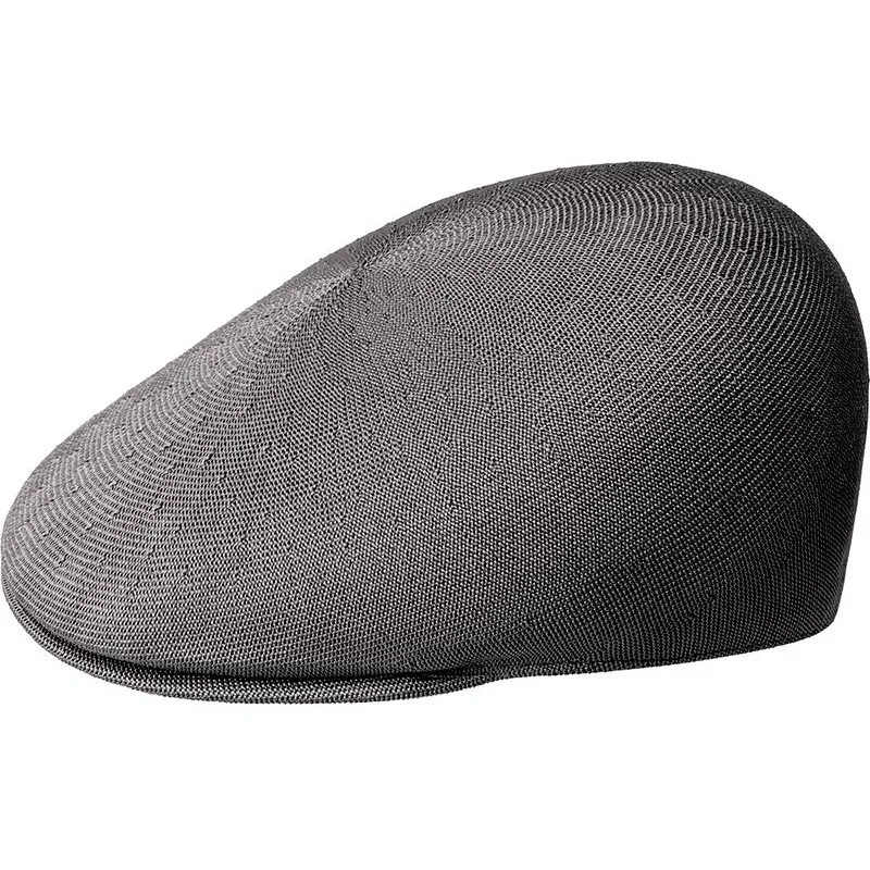 kangol-seamless-tropic-507-charcoal-dark-grey-flat-cap