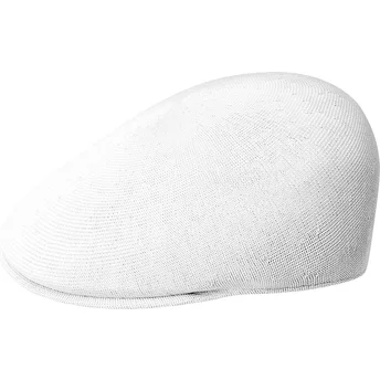 Beret white Boina blanca Seamless Tropic 507 White Kangol