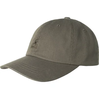 Mütsid kumer hall reguleeritav Washed Baseball Smog Kangol