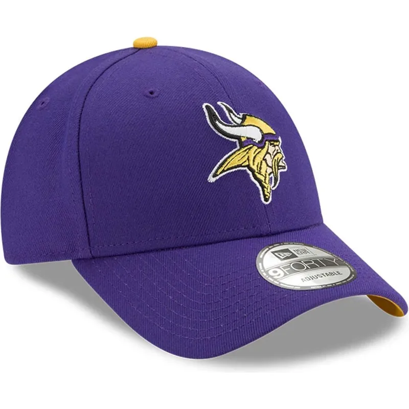 mutsid-kumer-violetne-reguleeritav-9forty-the-league-minnesota-vikings-nfl-new-era